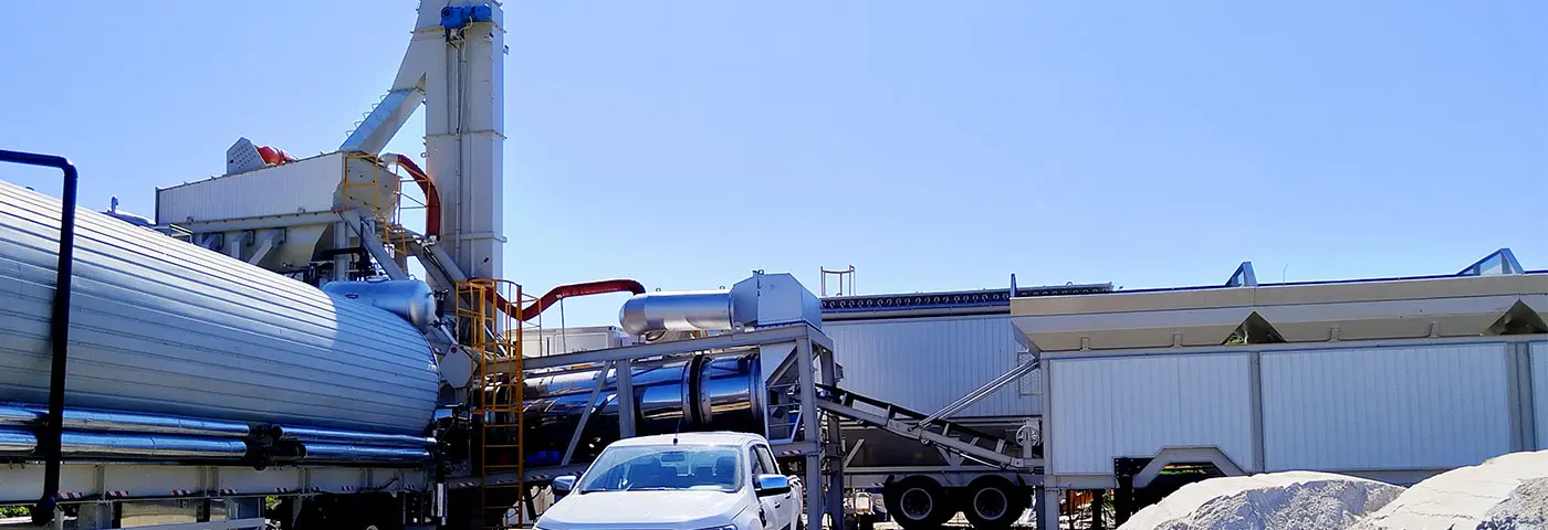 Integrated Semi-Trailer Design for Super Mobile Batch Mix Asphalt Plant