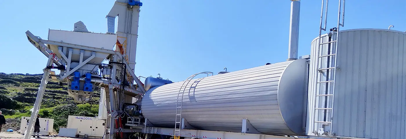 Super Mobile Batch Mix Asphalt Plant