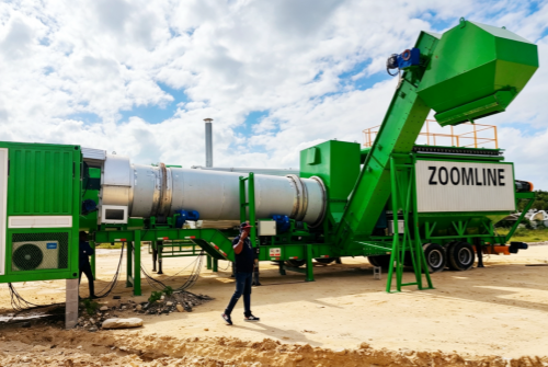 Full Mobility & Fast Deployment of Super Mobile Drum Mix Asphalt Plant