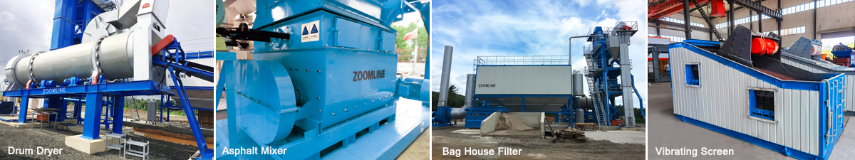 asphalt plant components