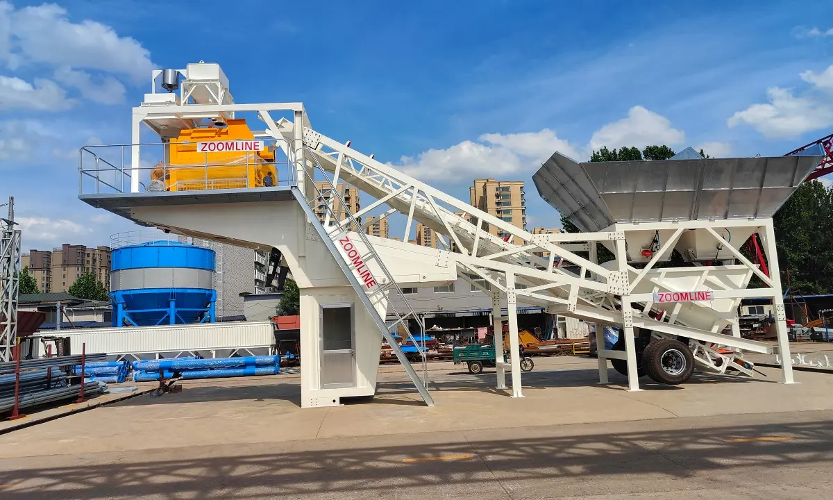 Concrete batching plant