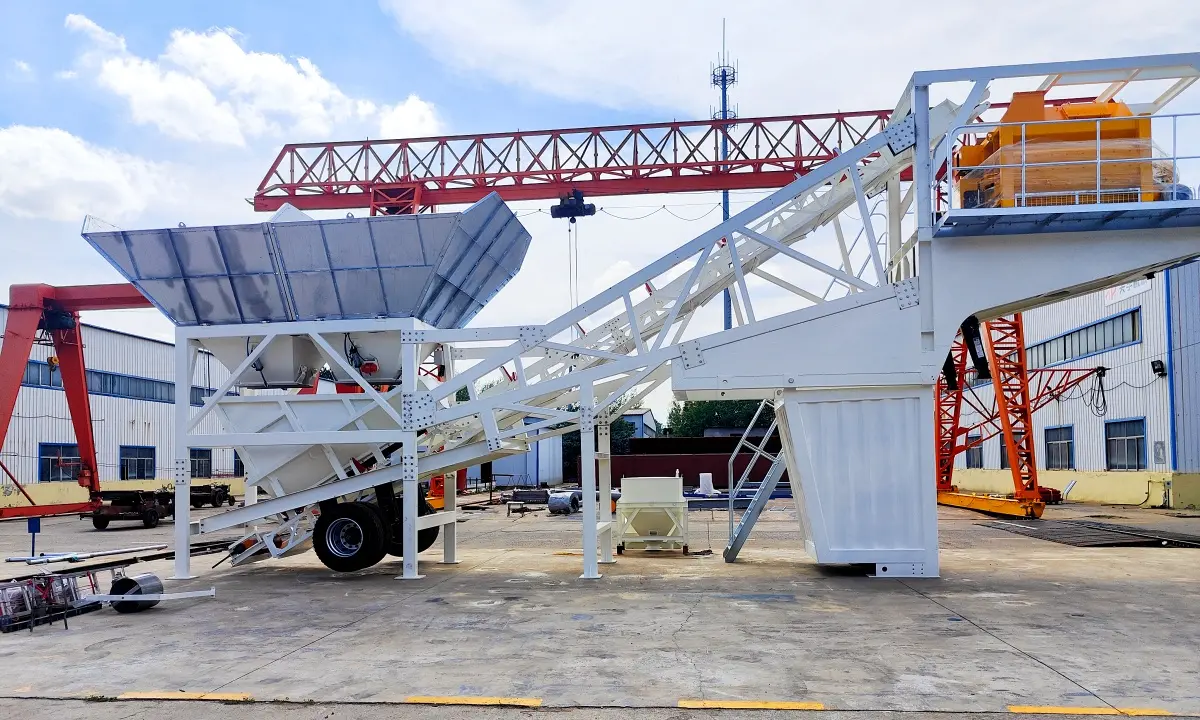 concrete mixing plant