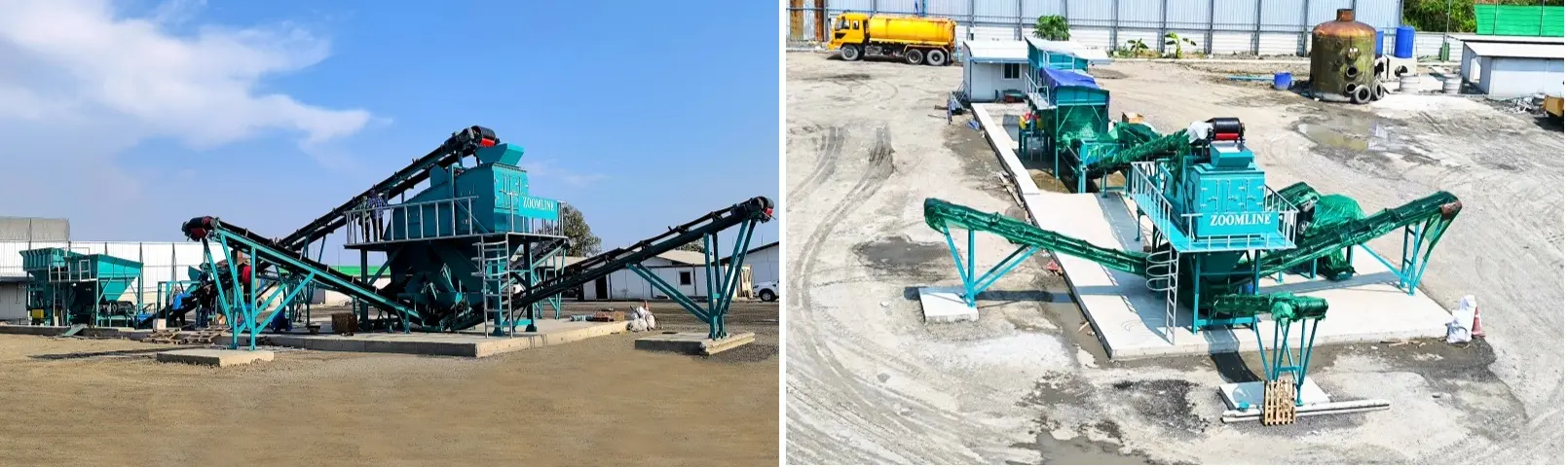 Crushing-and-screening-system-of-recycling-asphalt-plant-equipment