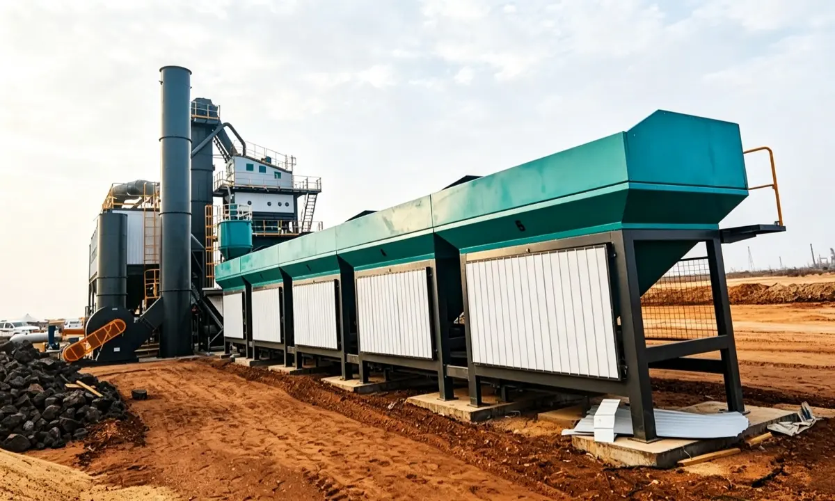 Asphalt plant equipment