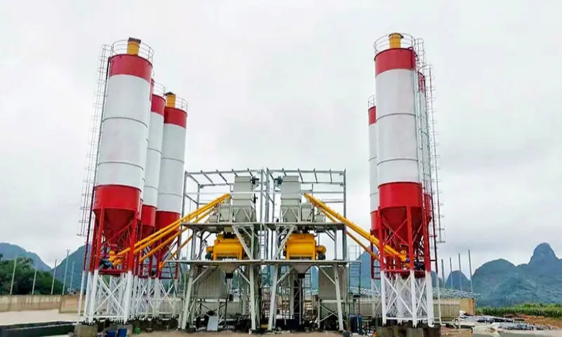 Belt-Concrete-Batching-Plant