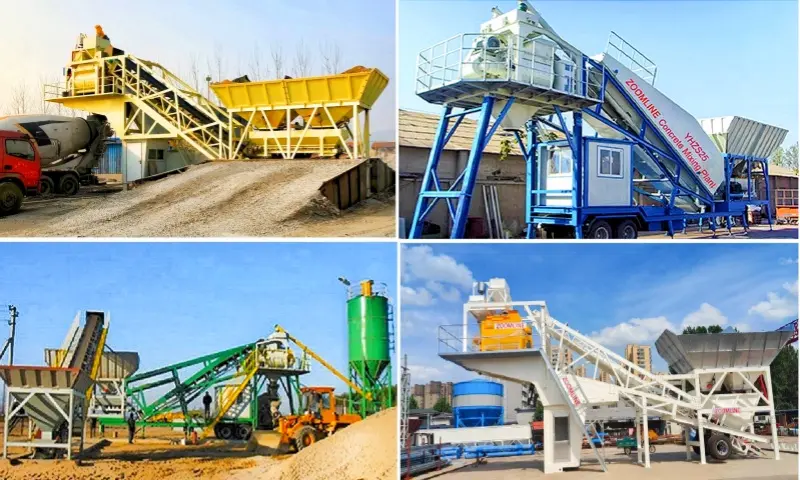 Eco-Friendly Mobile Concrete Batching Plants (2)