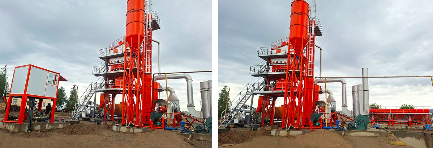 Uzbekistan Stationary Asphalt Mixing Plant Project