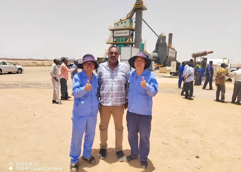 batch asphalt mixing plant