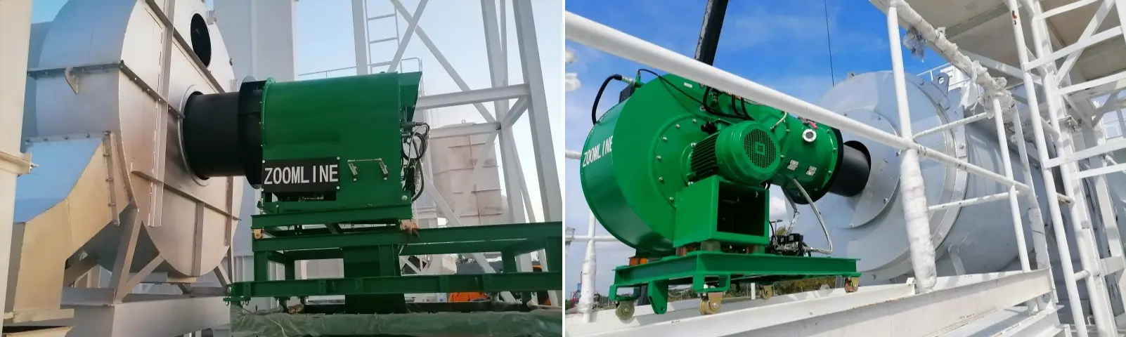 Quemador para planta de mezcla de asfalto