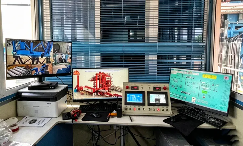 control systme of asphalt batch mix plant