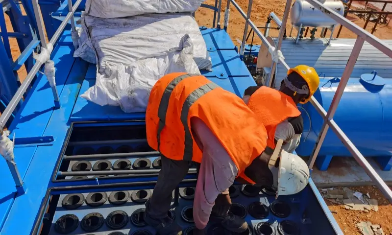 dust collector of asphalt plant