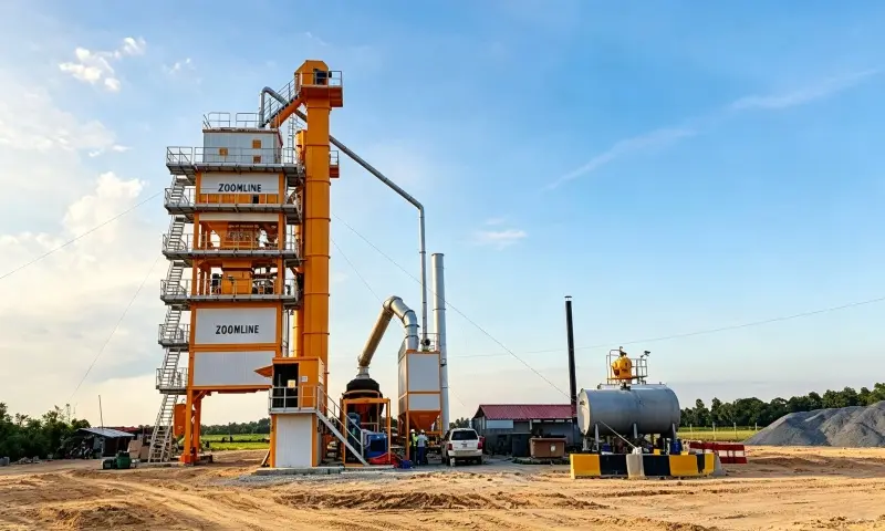 Batch Mix Asphalt Plant