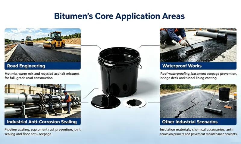 Bitumen's Core Application Areas