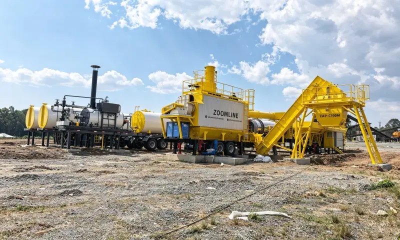 Drum Mix Asphalt Plant