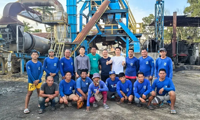 Equipo de posventa perfecto para la planta de mezcla de asfalto.