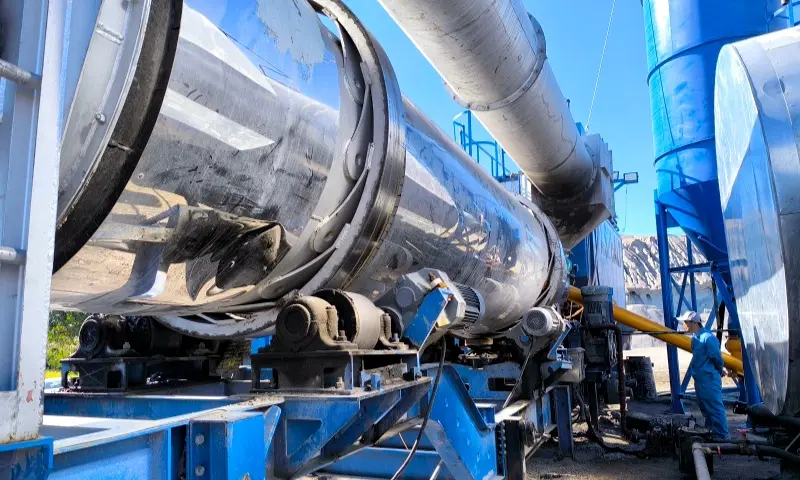 Regular Asphalt Plant Drying Drum Maintenance
