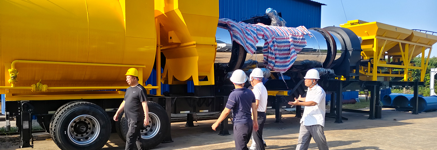 ZOOMLINE Asphalt Mixing Plant Visiting