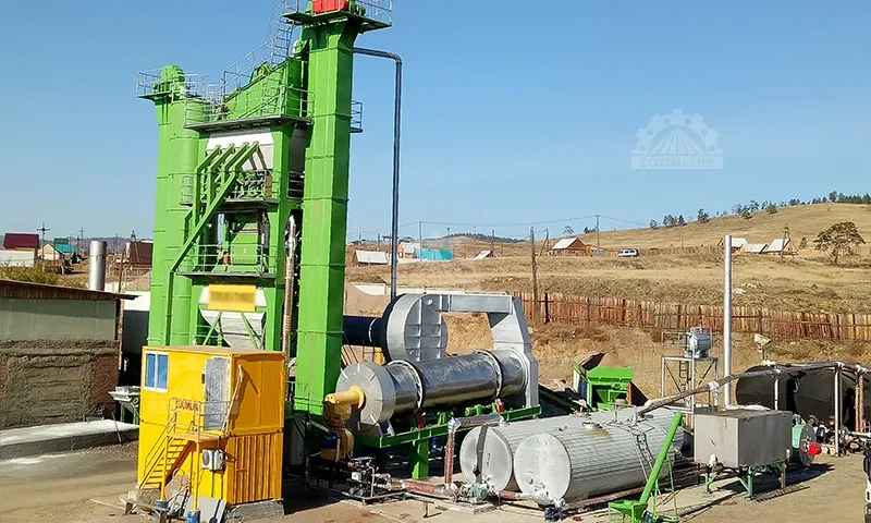 Hot Mix Asphalt Batching Plant Emission Reduction