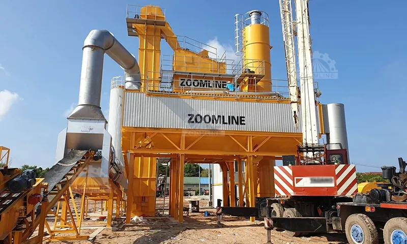 Hot Mix Asphalt Batching Plant