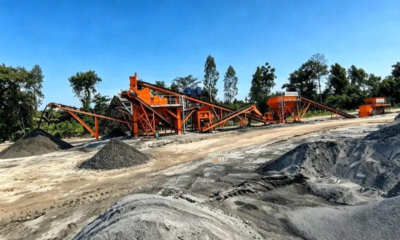 Zoomline Planta de trituración y cribado de RAP para el reciclaje de asfalto de carreteras.