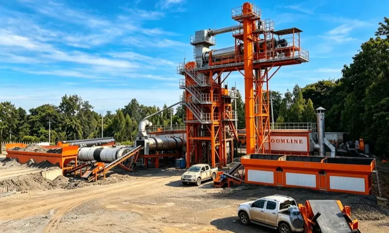 Zoomline Equipos de reciclaje RAP para la reutilización de pavimento asfáltico usado.