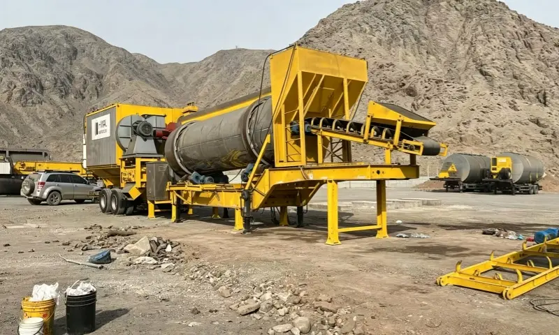 Super Mobile Asphalt Plant
